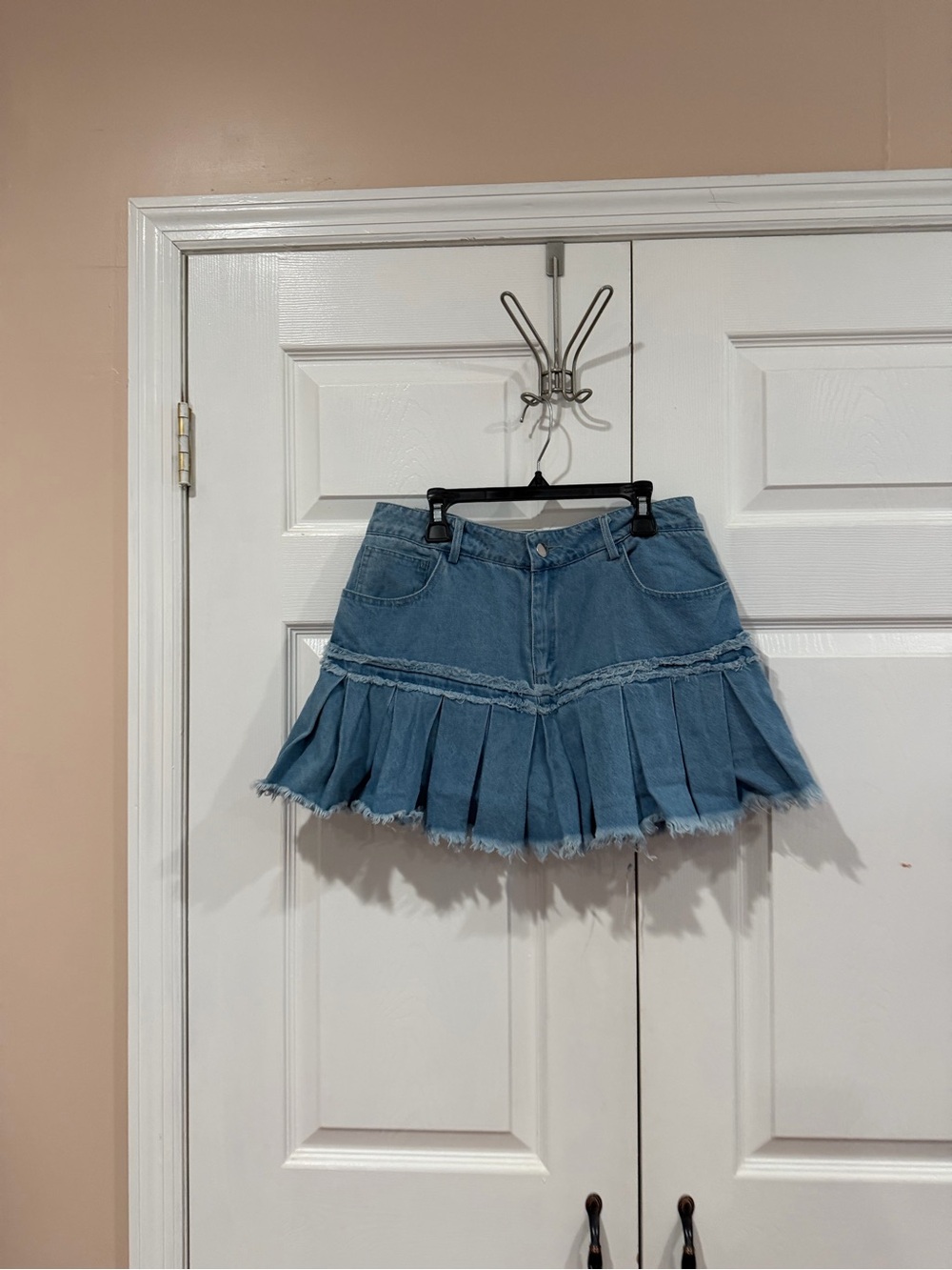 SHEIN Denim Mini Skirt
